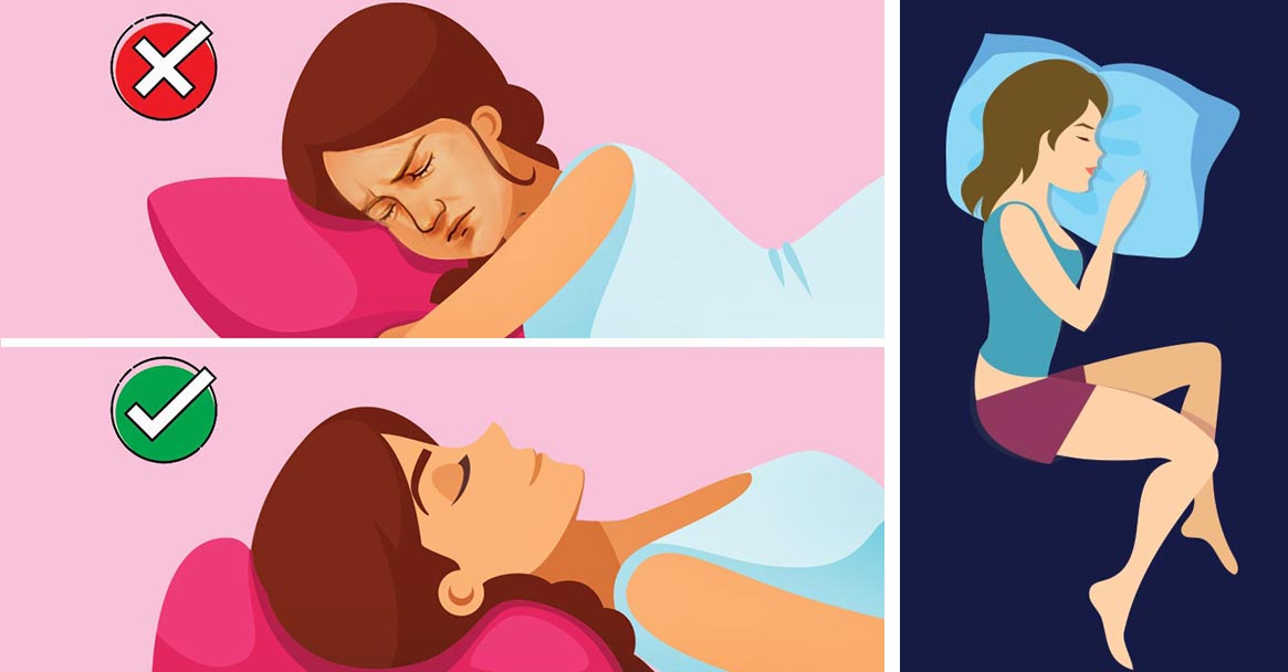 5 best way sleeping postures that most people don't care about