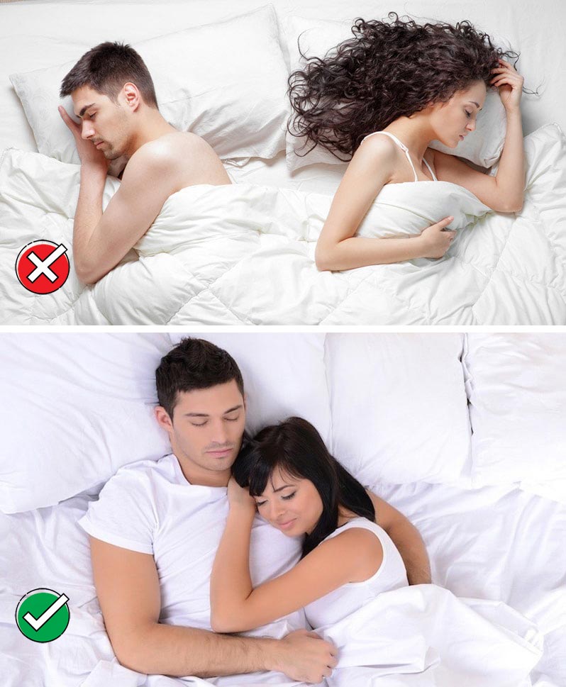 Sleeping together
