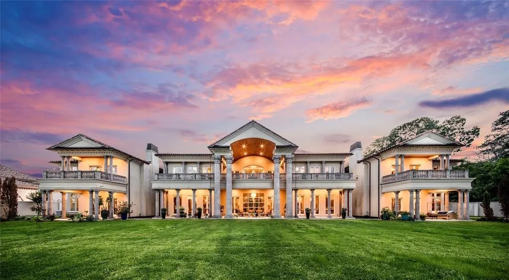 $12.5 Million Mediterranean Estate in Houston’s Rivercrest: A Private European-Style Resort on 3.7 Acres