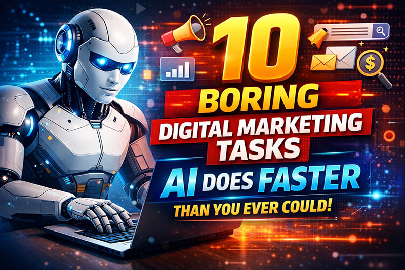 10 Boring Digital Marketing Tasks AI Does Faster Than You Ever Could