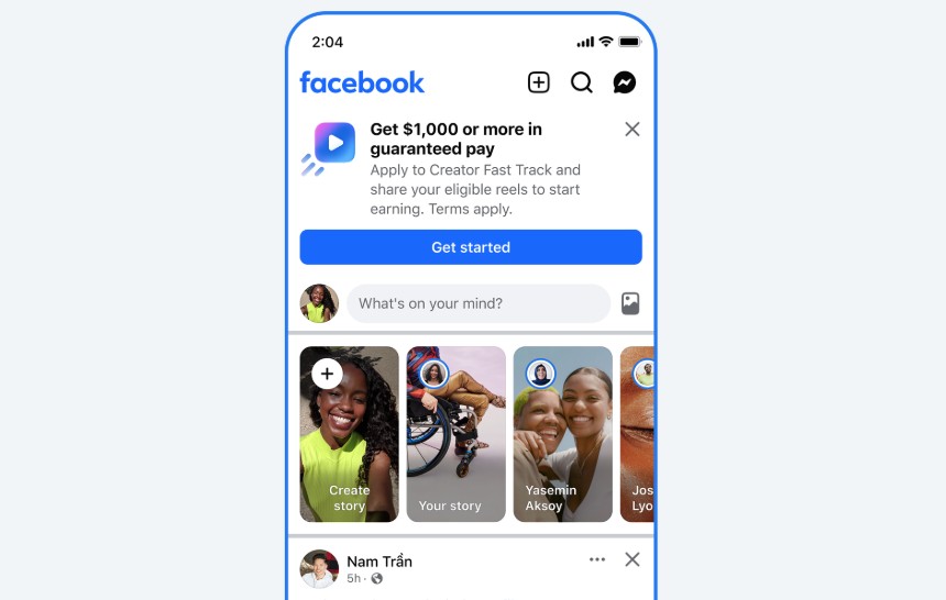 Facebook offering TikTok & YouTubers $3,000 to post content