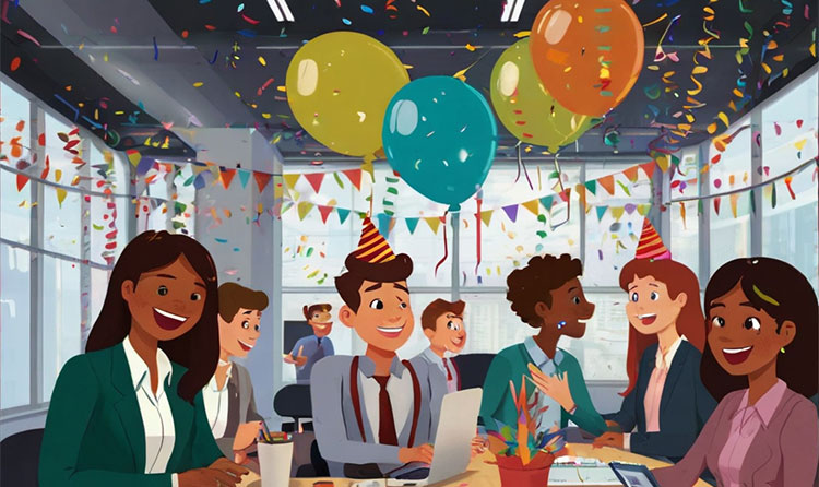 100 birthday wishes for colleagues and coworkers